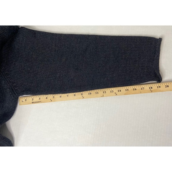 J.Crew Mens XL 100% Wool Roll Neck Sweater Made in Malaysia - Picture 7 of 9